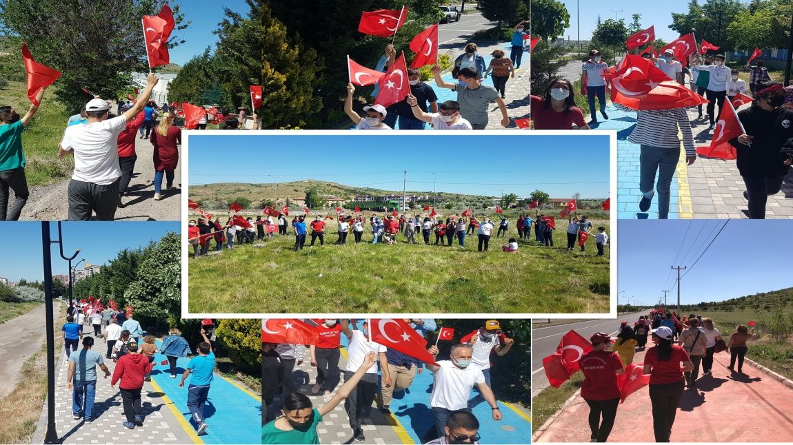 Atatürk'ü Anma Gençlik ve Spor Bayramı Gençlik Yürüyüşü